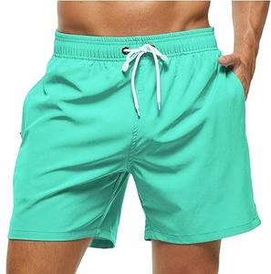 Pantalones Cortos de Playa Casuales Personalizados para Hombre, con Servicio OEM, para Gimnasio, Fitness, Verano, de Algodón y Poliéster - Product Image 4