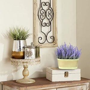 Macetas y jardineras de Metal galvanizado, para centro de mesa, organización de oficina, almacenamiento de baño, decoración de granja - Product Image 3