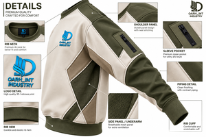 Sudadera de Cuello Redondo para Hombre OARH_INT INDUSTRY, Corte Regular, 100% Poliéster Felpa, 370g, Impresión Serigráfica, Transpirable, Casual, Otoño - Product Image 6