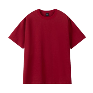 T-shirt Homme Oversize Coupe Droite en Polyester Coton, Grammage Lourd, Épaules Tombantes, Uni, Streetwear, Plusieurs Couleurs Disponibles - Product Image 2