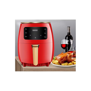 Friteuse à air carrée moderne sans huile, multifonctionnelle, en acier inoxydable, avec écran tactile, four électrique automatique grande capacité - Product Image 3