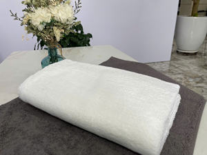 Serviette en coton personnalisée en gros avec microfibre au meilleur prix - Serviette en coton tricoté doux - Serviette de bain - Product Image 2