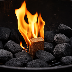 High Quality Natural Coconut Shell Charcoal Fire Starter Block Designed for Quick Easy Ignition Moisture Resistant Charcoal BBQs - Product Image 4