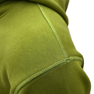 <b>Men</b> Hooded Tracksuit Full Length Solid Color Casual Wear With Side Pockets Breathable Cotton Autumn Style - Product Image 5