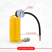 Compresseur d'air portable RoadPower RP-AC628 12V à double cylindre pour gonflage de pneus, 85L/min, robuste, avec cylindres métalliques et outils en acier
