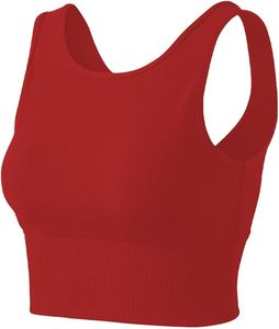 Ensemble 2 pièces pour femmes : pantalon de survêtement taille haute à jambes larges et haut court de yoga à manches courtes, couleur unie, séchage rapide, taille élastique - Product Image 6