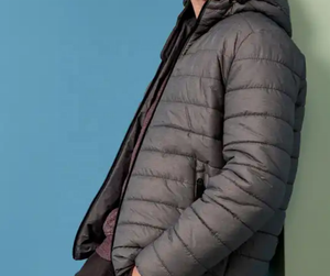 Doudoune d'hiver personnalisée avec capuche coupe-vent veste haut de gamme - Product Image 3