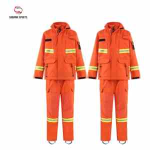 Vêtements de travail pour pompiers : Combinaison de pompier de sécurité professionnelle pour hommes – Meilleur prix de gros du fabricant - Product Image 1