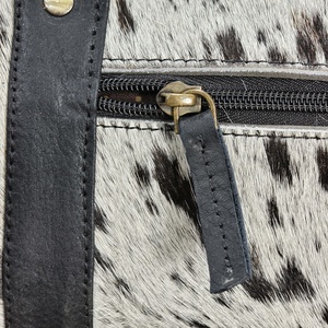 New Arrival Vintage 100% Real Cowhide Leather Fashion Low Price Handmade Personalized Custom Logo Durable Duffle Travel <b>Bag</b> - Product Image 3