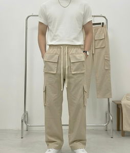 Pantalons de haute qualité - Pantalon kaki - Pantalon cargo pour hommes et femmes - Pantalon cargo export - TAXES MINIMALES - Product Image 1