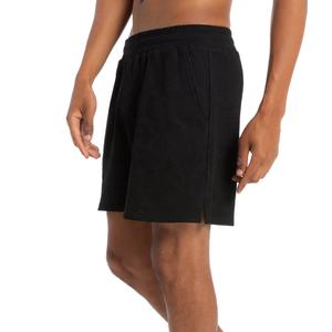 Nouveaux shorts de course décontractés pour hommes, en tissu d'été confortable à séchage rapide, avec logo personnalisé, taille élastique et coupe ample, vente en gros - Product Image 3