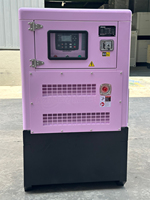 Generadores Diésel Silenciosos de Alta Potencia de 30/40/50/60/70/80KVA, 220/380V, 4 Tiempos, Generador de Energía de Reserva Industrial, Tanque de Combustible Personalizado