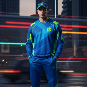 Ensemble de vêtements de cricket sublimés, design personnalisé, uniformes d'équipe, impression haute définition, maillot et pantalon de cricket, tissu léger - Product Image 6