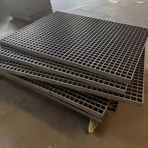 Rejilla de Acero Inoxidable Galvanizado Resistente al Por Mayor para Plataformas de Entrada, Pasillos y Suelos, 40-50 mm, Fabricación OEM ODM - Product Image 1