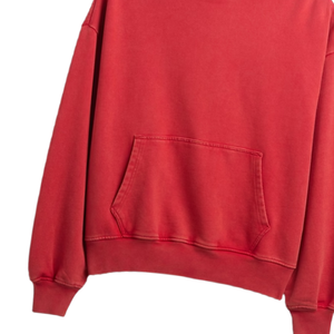 Sudadera con Capucha Premium Roja y Naranja, Manga Larga, Tejido de Poliéster, Bolsillo Canguro, Estilo Casual Unisex para Otoño - Product Image 4