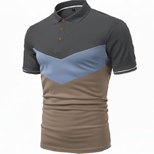 Polo de Hombre de Primera Calidad, Corte Ajustado, Manga Corta, Informal, Mezcla de Algodón, Ropa de Calle de Verano, Top de Moda - Product Image 5