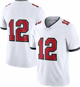 Custom American Football Jersey V Neck Sublimated Team Uniform OEM Private <b>Label</b> Custom <b>Name</b> Number Printing Wholesale - Product Image 1