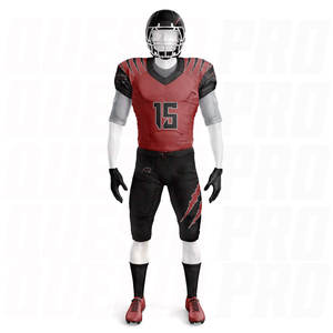 Uniforme de Fútbol Americano Sublimado Personalizado Premium, Impresión por Sublimación a Todo Color, Jersey de Fútbol Americano Más Vendido - Product Image 2