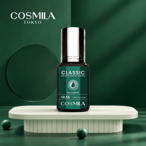 กาวต่อขนตา COSMILA รุ่นคลาสสิค แห้งภายในน้อยกว่า 0.5 วินาที ติดทนนาน 8 สัปดาห์ จากญี่ปุ่น ใช้ได้ในทุกสภาพอากาศ แห้งเร็ว คุณภาพสูง ขนาด 5 มล. - Product Image 1