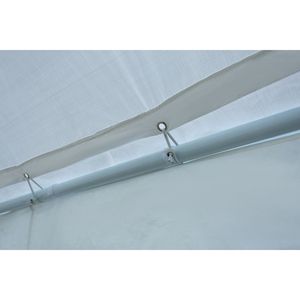 Gazebo per Auto 10x20 Resistente alle Intemperie, Tettoia Garage con Finestre, Riparo per Auto per Stoccaggio Esterno - Product Image 6
