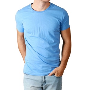 Wholesale 100% Organic Cotton Men's T-Shirts High Quality with Custom <b>Logo</b> <b>Design</b> Print Knitted Fabric 210 Grams Made Bangladesh - Product Image 4