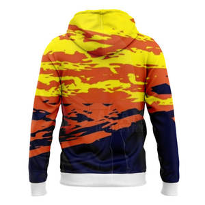 Sweat à capuche zippé sérigraphié, design tendance et élégant pour tenues décontractées - Product Image 4