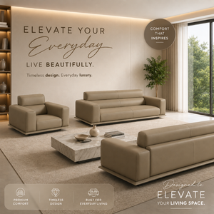 Luxury Modern Sofa Set with Premium Fabric Upholstery HR Foam 40 Density Cushions and Solid American <b>Oak</b> Wood <b>Frame</b> Living Room - Product Image 2