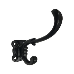 Chất lượng cao 100% gang kim loại móc áo sử dụng rộng rãi Đen <span class=keywords><strong>Brass</strong></span> tường móc cho cửa và cửa sổ cung cấp số lượng lớn từ Ấn Độ - Product Image 1