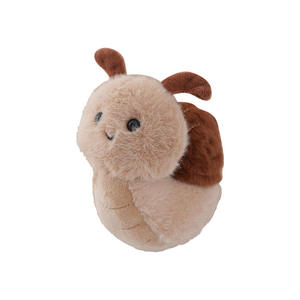 2026 Hot Sale Mini Insect Spider Caterpillar Ladybug Snail Moth Plush <b>Light</b> Keychain Cute Stuffed Animal Toy Pendant <b>Keyring</b> - Product Image 1