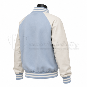 Chaqueta Universitaria Personalizada, Chaqueta Letterman Bordada para Hombre y Mujer, Fabricante de Chaquetas Bomber de Béisbol al por Mayor OEM - Product Image 5