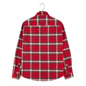 เสื้อเชิ้ตแขนยาวผ้าฝ้าย 100% ติดกระดุม แบบลำลอง แฟชั่นใหม่สำหรับผู้ชาย ใส่ได้ทั้งฤดูใบไม้ผลิและฤดูใบไม้ร่วง ขายส่งเสื้อเชิ้ตผ้าแฟลนเนล - Product Image 2