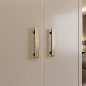 Tiradores de Puerta de Gabinete Modernos de Acero Inoxidable de Alta Calidad |   Herrajes Decorativos para Cocina y Baño con Fácil Instalación - Product Image 3