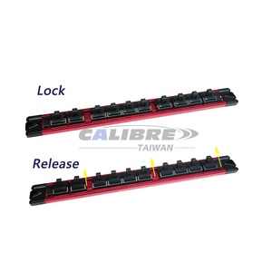 ที่เก็บซ็อกเก็ตแม่เหล็กแบบงอได้ ขนาด 1/4" หรือ 3/8" หรือ 1/2" ยี่ห้อไต้หวัน พร้อมรางอลูมิเนียม - Product Image 2