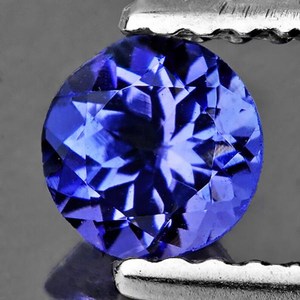 Pierre précieuse naturelle Tanzanite bleu violet, taillée en facettes, de haute qualité, issue de l'extraction terrestre, pour la fabrication de bijoux, vente en gros - Product Image 1