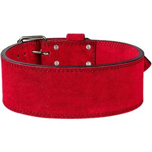 Hot Selling Wholesale Custom 13mm Suede Leather <b>Powerlifting</b> <b>Belt</b> Quick Release Buckle Double Prong Unisex Weightlifting <b>Belt</b> - Product Image 1