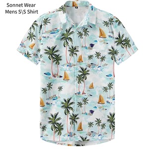 Mens Printed short sleeve <b>Shirts</b> - Product Image 5