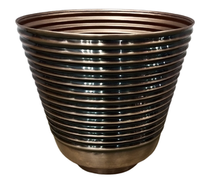 Maceta de Metal Forjado a Mano, Jardinera Decorativa de Hierro con Acabado Antiguo, Estilo Jarrón Alto, Decoración para Interiores y Exteriores, Hogar y Jardín - Product Image 4