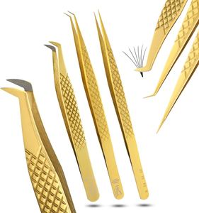 Pinzas para Pestañas de Acero Inoxidable con Punta de Fibra, Dentadas, con Opción de Logotipo Personalizado - Venta al por Mayor - Product Image 1