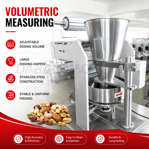 Machine d'emballage automatique d'amandes pour l'arrosage et le scellage de petites sachets de cacahuètes et de noix de cajou - Product Image 2