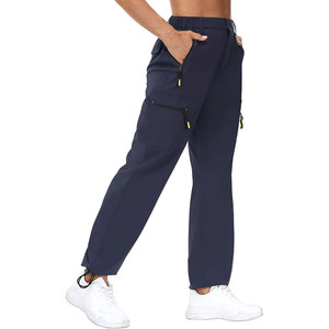Pantalon cargo pour femmes en toile, coupe régulière, confortable, surdimensionné, style streetwear, multi-poches, respirant, hiver, vente en gros - Product Image 1