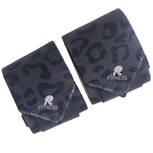 Muñequeras de Algodón de Doble Capa Resistentes con Costuras Reforzadas para Levantamiento de Pesas y Entrenamiento - Product Image 6