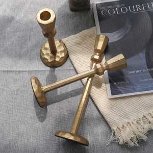 Adorno vintage de hierro fundido, pieza antigua de hierro fundido, decoración de metal pesado, decoración de mesa de hierro fundido, juego de 3 piezas estilo rústico. - Product Image 5