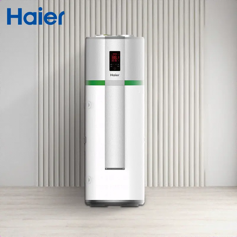 Haier 하이 퀄리티 DC 인버터 R134 에어 투 워터 디지털 스크린 중앙 히트 펌프 물 탱크 보일러