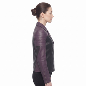 Women's Fashionable Leather <b>Biker</b> <b>Jacket</b> Female Turn-Down-Collar Leather <b>Jackets</b> Ladies Zipper PU Leather <b>Biker</b> <b>Jacket</b> - Product Image 3