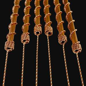 Tiges de jardinage en cuivre de haute qualité pour l'électroculture, la croissance organique des plantes, l'activation du sol et l'amélioration des jardins, pour l'exportation - Product Image 2