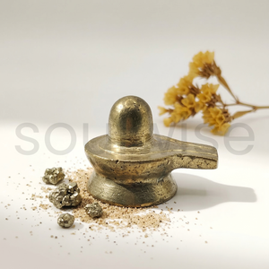 Pyrite Shivling Écologique Faite à la Main par Divine Solutions - Product Image 2