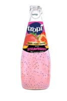 OEM 330ml Pure Gearomatiseerde Nata De Coco Fruitsap 100% HACCP HALAL Gecertificeerd ISO Vietnam Hoge Kwaliteit Brix 8 Gesteriliseerd Blikje 24