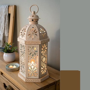 Best Supplier Handmade Multi Color Stained Glass Metal <b>Lantern</b> Vintage Moroccan Hanging <b>Tealight</b> Candle Holder Eco-Friendly - Product Image 5