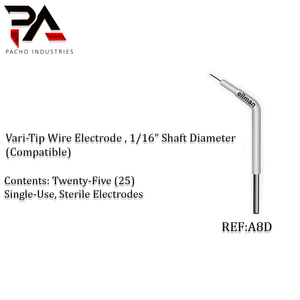 Electrodo de Alambre Estéril Desechable para Electrocirugía B2D Vari-Tip, Punta de Corte Flexible de 1/8 Pulgada, Eje de 1/16, Compatible con Acero Inoxidable - Product Image 3