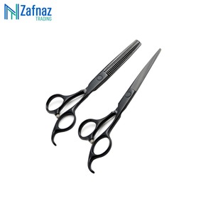 Vente directe d'usine, ciseaux à cheveux professionnels en acier inoxydable, couleur personnalisée, ciseaux à cheveux arc-en-ciel pour droitiers - Product Image 5